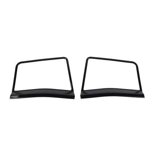 Para Ford Bronco 2021-2024 Negro Delantero Pilar A Altavoz Audio Anillo Cubierta Borde - Imagen 11 de 12