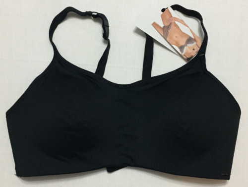 Halston Reggiseno senza cuciture nero 36D - Foto 2 di 3