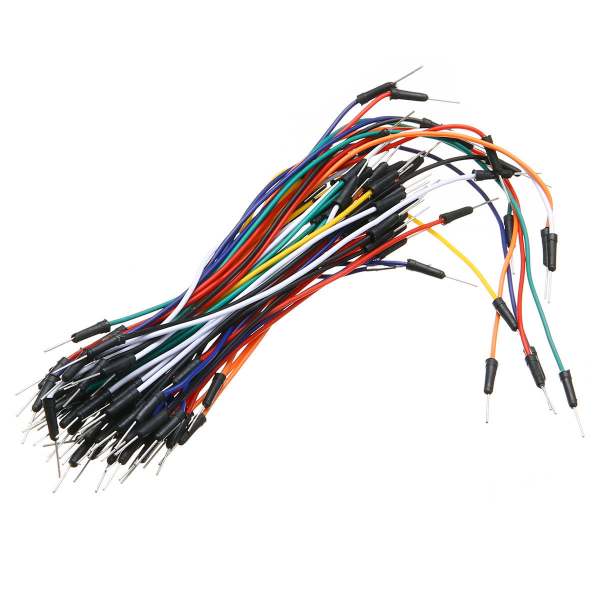 65pcs male to male solderless flexible breadboard jumper cable wires arduino ZYU