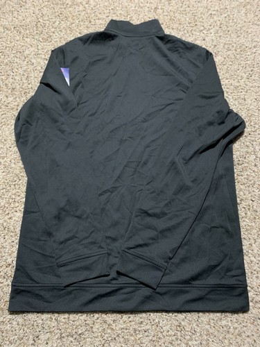 ASICS Men’s Cougars Tricot Full Zip Warm Up Jacket Sz. L NEW A031A755-090 Gray - Foto 2 di 2