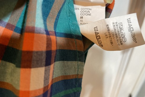 GAP Kids Plaid button down size 6-7 - Picture 4 of 5