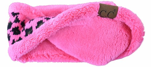 C.C Soft Stretch Winter Warm Kabel Strick Unscharf gefütterter Ohrwärmer CC Stirnband - Bild 151 von 406