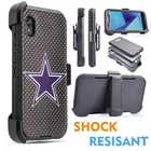For Motorola E6 Rugged Defender Case Built in Screen Fits Otterbox Belt Clip