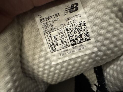 Talla 12 - New Balance Two WXY V3 Negro Blanco - Imagen 6 de 9