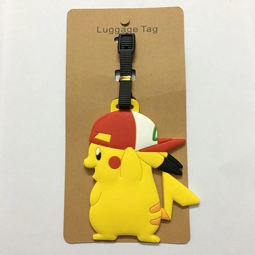 Pokemon LUGGAGE TAGS Travel Suitcase ID Label Bag - Picture 5 of 29