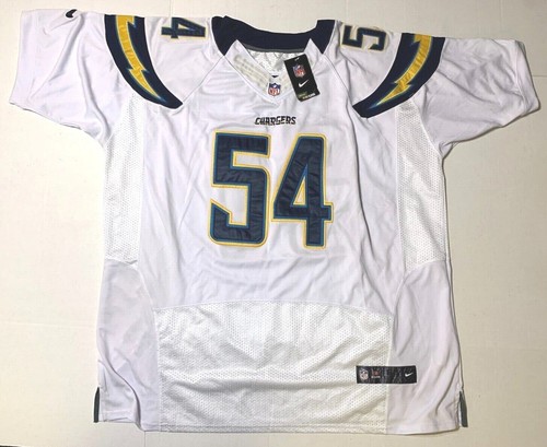 NEW NFL LOS ANGELES CHARGERS #54 MARK INGRAM Embroidered Jersey NIKE SIZE: 3XL - Picture 2 of 12