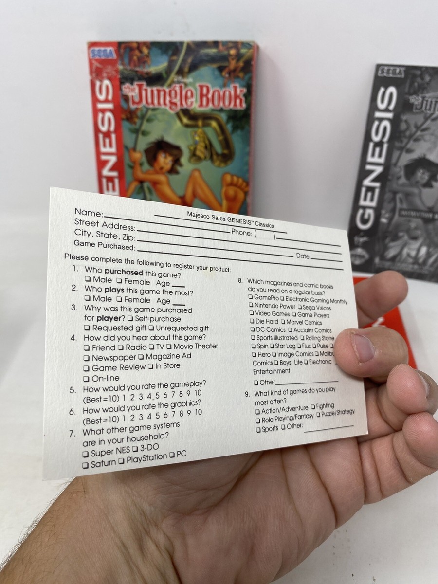 The Jungle Book【中古美品・Genesis北米版】 The Jungle Book【中古美品・Genesis北米版】 / kinjoinfo
