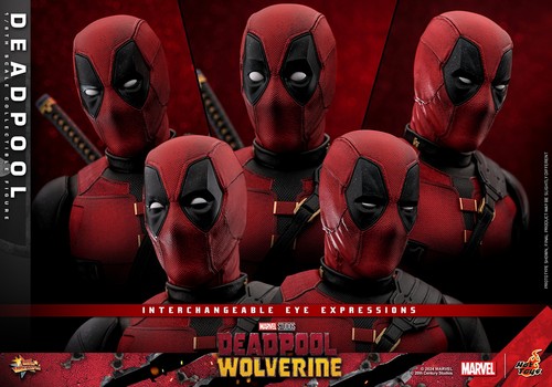 Hot Toys Marvel Deadpool & Wolverine Deadpool 1/6 Scale Collector Edition Figure - Picture 22 of 22