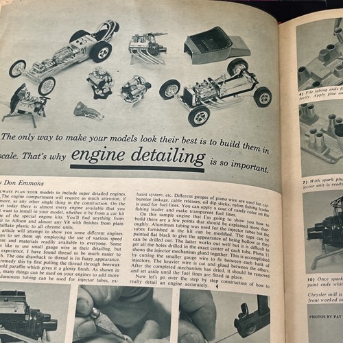 ROD & CUSTOM March 1964 Vintage Car Magazine RARE-Roth’s ‘Road Agent’ ModelRama - Picture 10 of 14