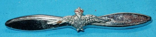 WW2 ROYAL AIR FORCE RAF MILITARY SWEETHEART PROPELLER BADGE WORLD WAR II - K/C