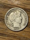 1913 Barber Dime Silver Choice Very Fine VF+/XF Coin #289