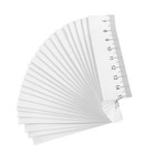  100 Pcs Metermaß Aus Papier Doppelseitiger Herrscher Messwerkzeug