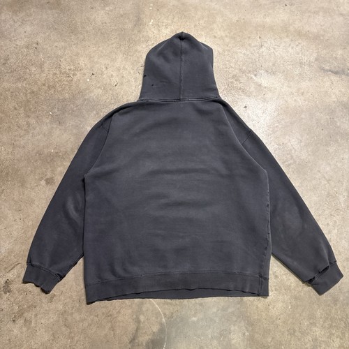 Sudadera con Capucha Vintage VANS Para Hombres XL Negra Años 90 Patín Desteñido Surf Parche Logo Antiguo RARA - Imagen 7 de 9