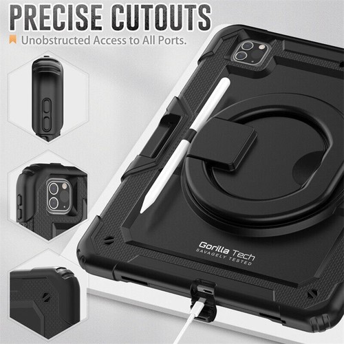 Smart Case For iPad Pro 12.9 6th Gen/12.9 5th Gen/12.9 4th Gen With Pen Holder - Picture 32 of 56