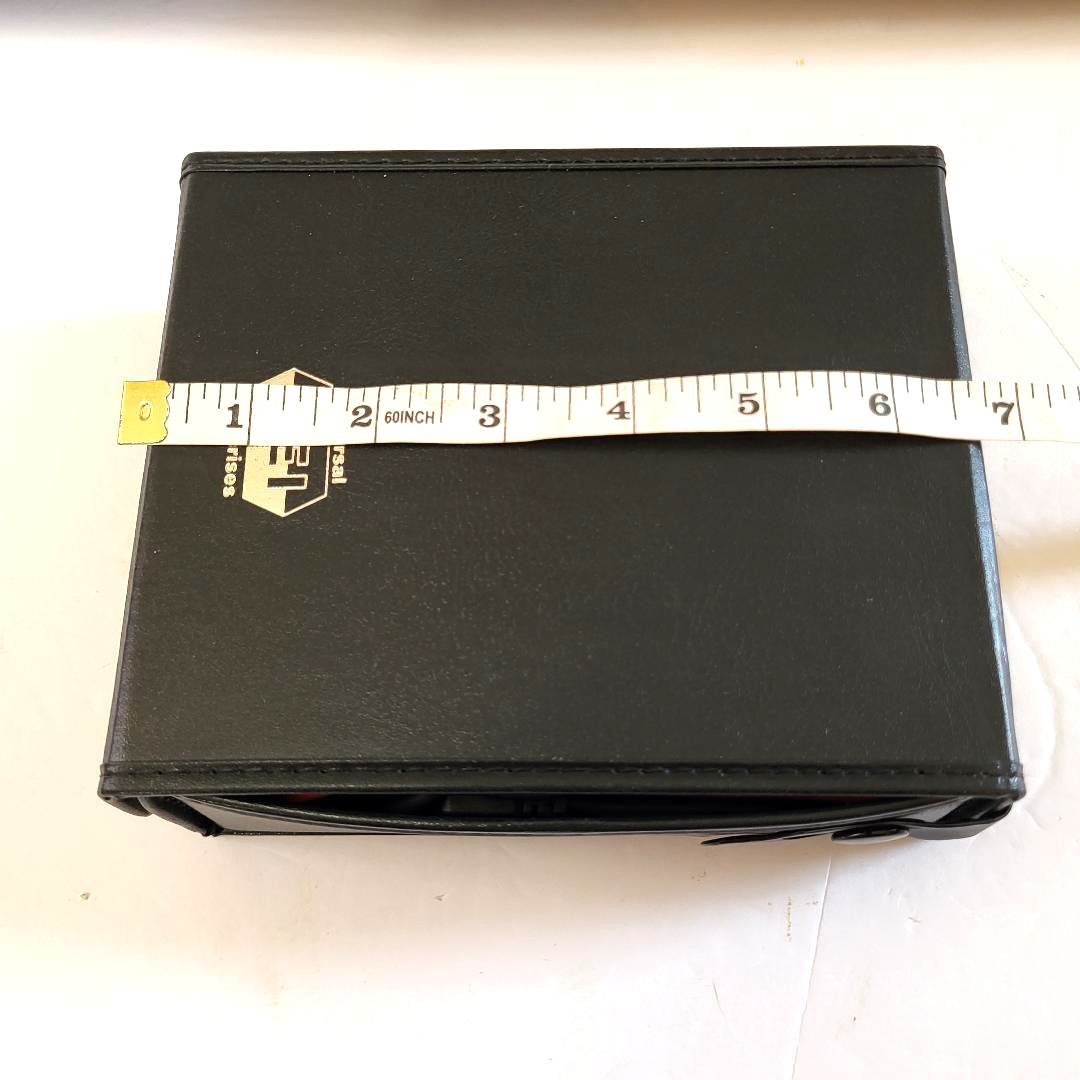 UEI M110A Analog Elect Multimeter Complete W/ Case/Box/Leads Tested &Working