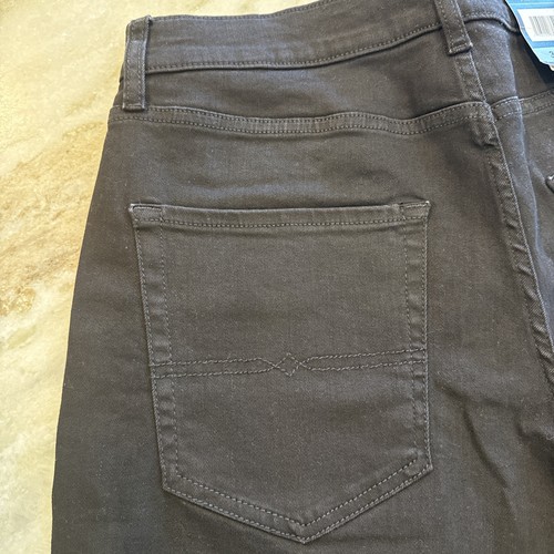 NWT Lucky Brand Men's 412 Athletic Slim Fit Stretch Denim Jeans Black 36x30 $99 - Picture 5 of 6