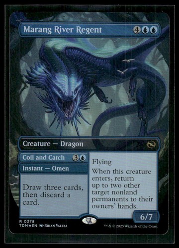 Tarkir: Dragonstorm #378 Marang River Regent (Borderless)