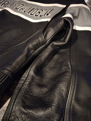 Chaqueta de cuero Harley-Davidson Victory Lane X de Billy Lane Choppers Inc SM/LN - Imagen 18 de 24