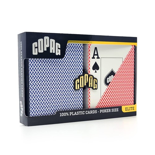 Export Design 100% Plastic Playing Cards, Poker Size (Standard) Jumbo Index R... - Picture 2 of 8