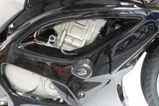 R&G CRASH PROTECTORS FOR HONDA CBF 1000 GT FAIRED 2008 > 2009 BLACK PAIR