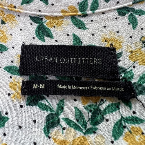 Urban Outfitters Floral Button Down Flare Kurzarm Maxikleid Gr. M - Bild 3 von 8