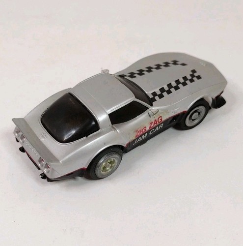 1979 Ideal TCR Zig Zag Corvette Super Jam Car Slotcar HO ungeprüft - Bild 2 von 9
