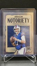 2024 Panini Mosaic Notoriety Josh Allen #4 Mosaic Prizm