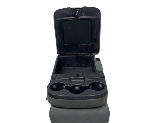 13-18 DODGE RAM 1500 2500 3500 FRONT CENTER CONSOLE ARMREST CUPHOLDER GRAY OEM - Bild 7 von 19