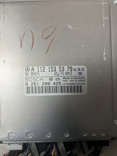 Computadora motor Mercedes SLK320 ML350 S350 2001-2006 ECM ECU A 112 153 53 79 OEM - Imagen 5 de 9