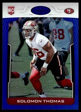 2017 Panini Certified Mirror Blue Solomon Thomas Rookie 19/50 San Francisco