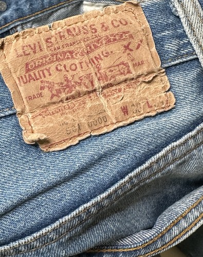 Vintage 1987 Levi’s 501 Straight Leg Made In USA Denim Jeans | 36 x 31* - Picture 12 of 19