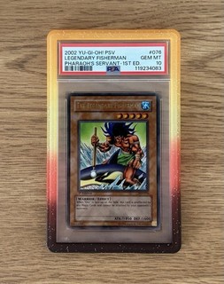 Yugioh Legendary Fisherman PSV 076 NA 1st Edition PSA 10