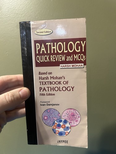 Pathology Quick Review & MCQs 2nd Ed Harsh Mohan Based Textbook Of Pathology - 第 1/5 張圖片