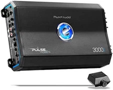 Planet Audio PL3000.1D Pulse Series Car Audio Amplifier – 3000 High Output