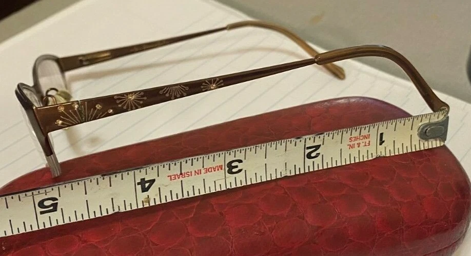 Gafas Lulu Guinness Be A Glamour Girl 672 LBR49 18 130 Buen Estado Leer Foto 2 de 4