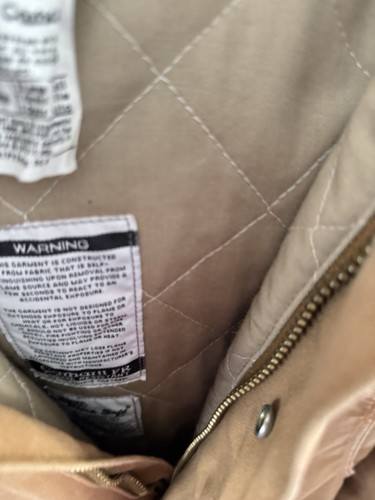 CARHARTT FR ABRIGO FORRADO DE ALTA RESISTENCIA PARA HOMBRE, ALTO XL, SUPER BONITO Y LIMPIO ESTADO - Imagen 9 de 24