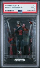 2024 PANINI PRIZM DECA #7 MARVIN HARRISON JR. PSA 9