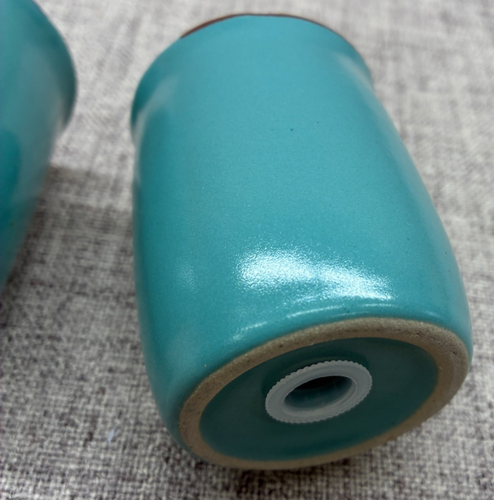 Dansk Mesa Türkis SALZ & PFEFFERSTREUER Südwesten Geschirr Steinzeug Japan - Bild 5 von 5