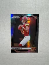 2024 Panini Prizm #347 Jayden Daniels Silver Prizms Rookie Card RC