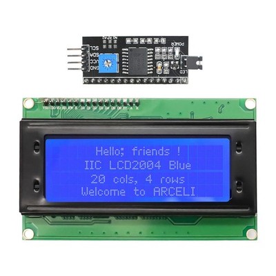 20x4 2004 LCD Display Modul, DC 5V LCDBildschirmAnzeigemodul Zeichen Bildschi...