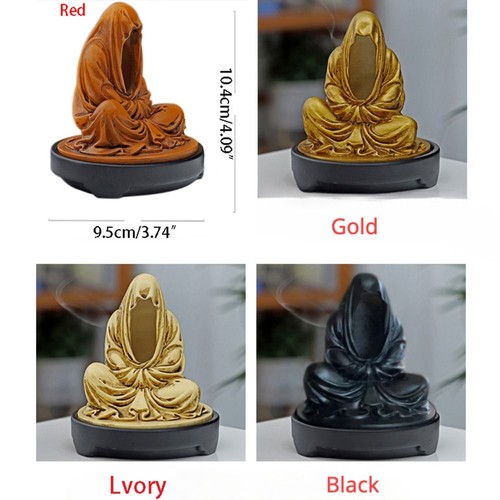 Handicraft Phase-free Aroma Stove Exquisite Resin Incense Holder Desktop - Picture 2 of 6