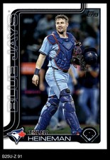 2025 Topps Update #91 Tyler Heineman Blue Jays 8 - NM/MT