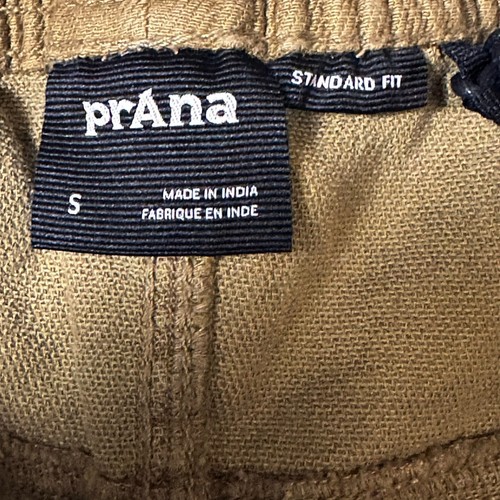 Prana Cuyamaca Short Mens Sz S / 29 / 8 Inseam Retro Olive Elastic Waist NEW - Picture 4 of 7