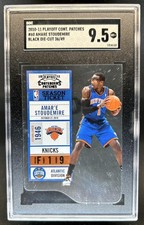 2010-11 Playoff Contenders Patches Amare Stoudemire Die Cuts Black #/49 SGC 9.5