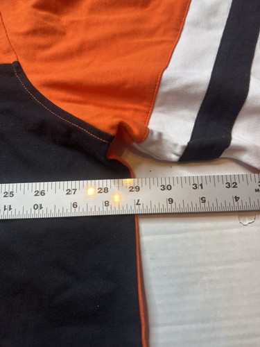 Denver Broncos Shirt Mens 3XL Tommy Hilfiger Rugby Long Sleeve Polo NFL Rare - 第 3/4 張圖片