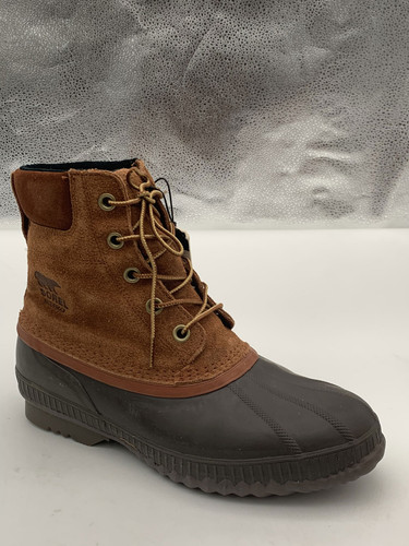 Sorel Men's Cheyanne II Waterproof Snow Boots Dark Amber - Picture 1 of 3