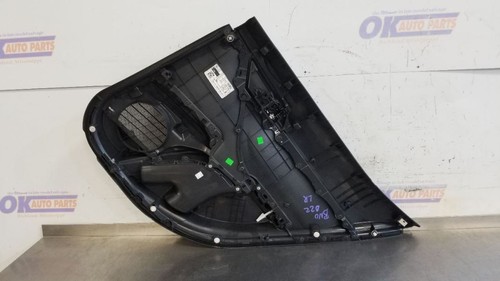 19 2019 TOYOTA CAMRY OEM REAR DOOR TRIM PANEL BLACK DRIVER LEFT - Picture 5 of 12
