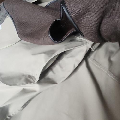 Vintage London Fog Maincoats Men’s Trench Coat Belted Khaki 44R Removable Liner - Picture 17 of 24