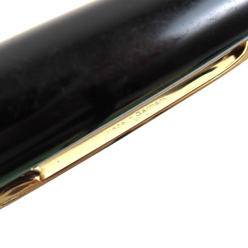 Montblanc Meisterstuck Le Grand Whitestar Twist Ballpoint Pen Black Gold - Picture 9 of 10