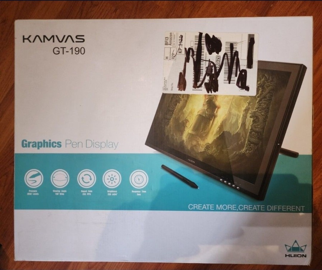 Huion GT190 19 inch Digital Pen Drawing Graphics Tablet